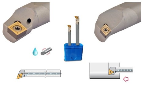 Celokarbidové soustružnické pravé nože