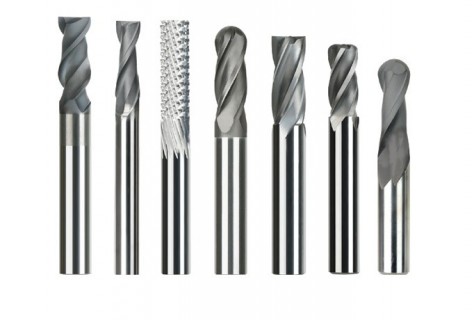 Diamantové frézy na grafit, mosaz, slitiny hliníku