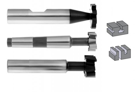 Frézy HSSE 8%Co na T-drážky