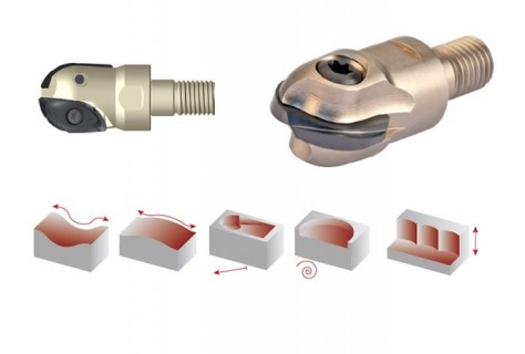 Frézy se závitovým adaptérem přesné kopírovací frézy
