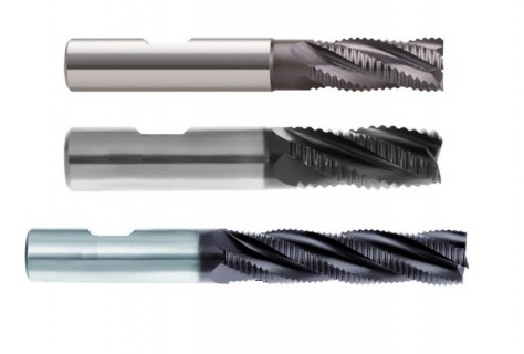 Hrubovací frézy HSSE 8%Co+TIALSIN