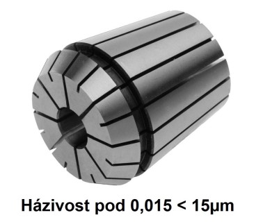 Kleštiny ER DIN6499 - házivost pod 0,015