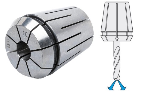 Kleštiny ER DIN6499 plně utěsněné