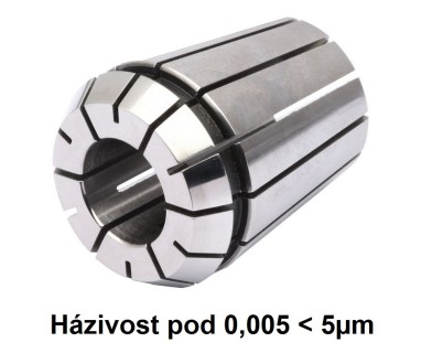Kleštiny ER DIN6499 přesnější - házivost pod 0,005