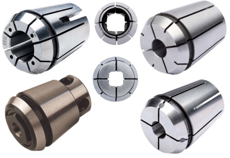 Kleštiny ER DIN6499 se čtyřhranem pro upínání závitníků