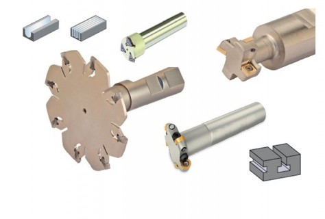 Kotoučové stopkové frézy - frézy na T-drážky