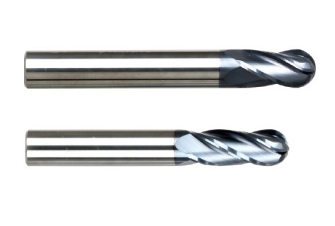 Kulové 4 břité frézy 50 HRc