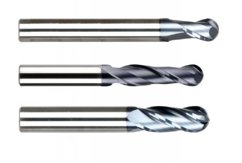 Kulové frézy 50 HRc