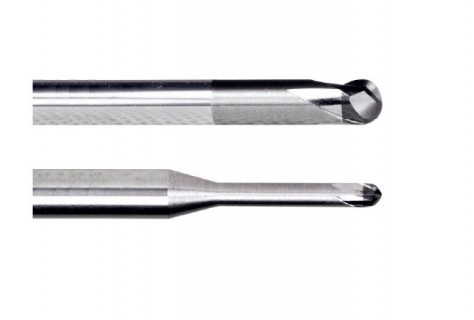 Kulové mikrofrézy 70 HRc - CBN