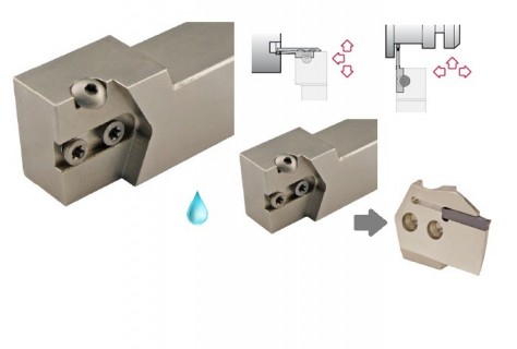 Modulární vnější pravé zapichovací-upichovací držáky