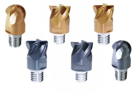 Monolitní frézy se závitovým adaptérem