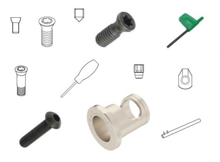 Náhradní díly k vrtákům s VBD a doplňky