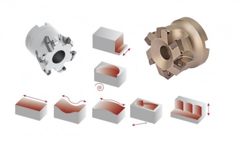 Nástrčné frézy rychloposuvové