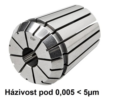 Nerezové kleštiny ER DIN6499 - házivost pod 0,005