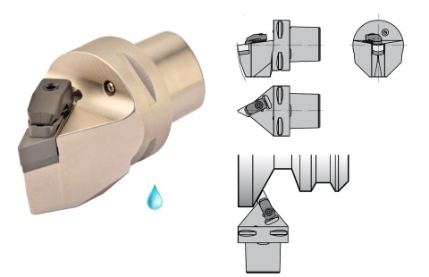 PSC oboustranné soustružení C-upnutí