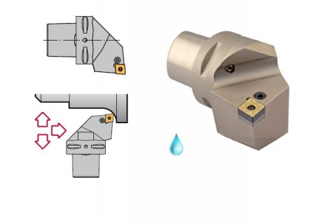 PSC vnější levé soustružení P-upnutí