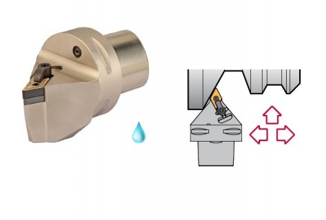 PSC vnější oboustranné soustružení M-upnutí