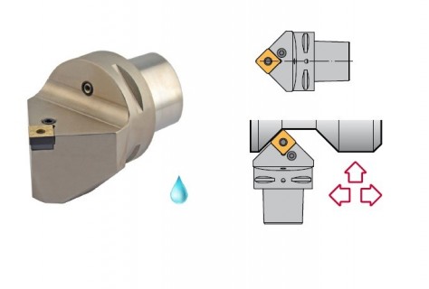 PSC vnější oboustranné soustružení P-upnutí