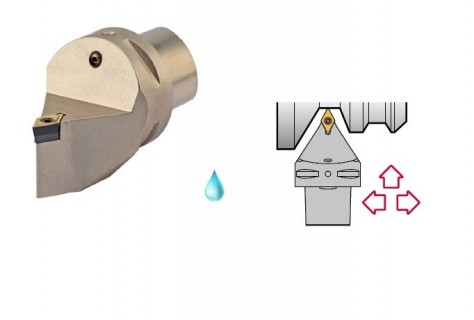 PSC vnější oboustranné soustružení S-upnutí