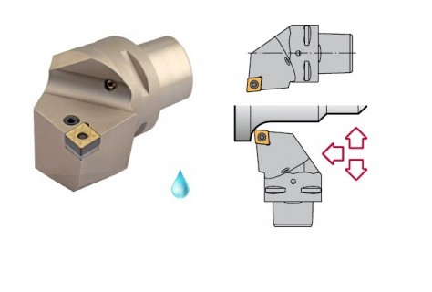 PSC vnější pravé soustružení S-upnutí