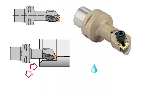 PSC vnitřní levé soustružení D-upnutí