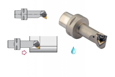 PSC vnitřní levé soustružení M-upnutí