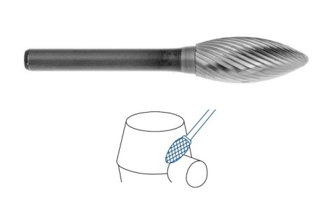 Plaménkové technické frézy-rotary burrs