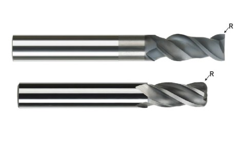 Rádiusové diamantové frézy