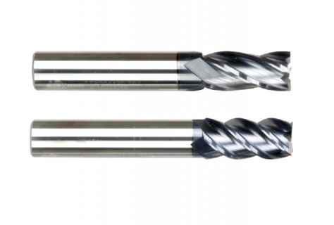 Rovné 4 břité frézy 50 HRc