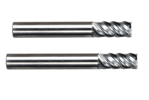 Rovné 5 břité a 6 břité frézy na nerez a exotické materiály