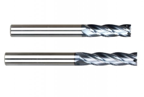 Rovné dlouhé 4 břité frézy 50 HRc