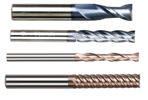 Rovné frézy 55 HRc