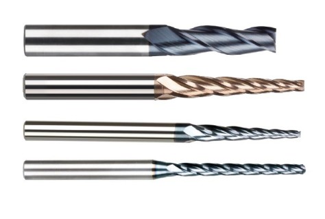 Rovné kuželové frézy