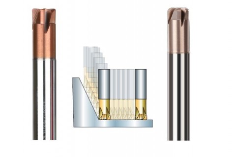 Rychloposuvové frézy HRC55-65