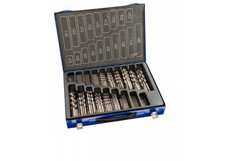 Sada HSS vrtáků 170Ks (rozsah 1-10 po 0,5 mm)-h8