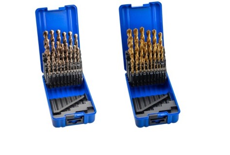 Sada HSS vrtáků 25Ks (rozsah 1-13 po 0,5 mm)-h8