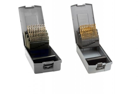 Sada HSS vrtáků 50Ks (rozsah 1-5,9 po 0,1 mm)-h8