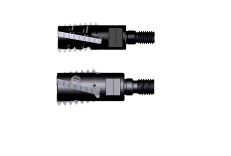 Spirálové závitové frézy se závitovým adaptérem