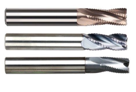 Tvrdokovové hrubovací frézy 55 - 65 HRc