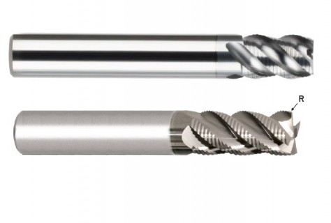 Tvrdokovové hrubovací frézy na nerez