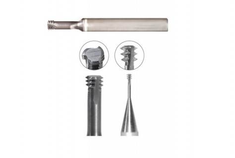 Tvrdokovové závitové mikrofrézy