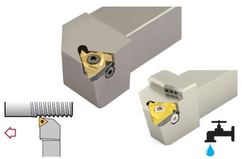 Vnější pravé závitovací nože s podložkou