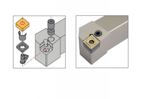 Vnější soustružnické nože P-upnutí