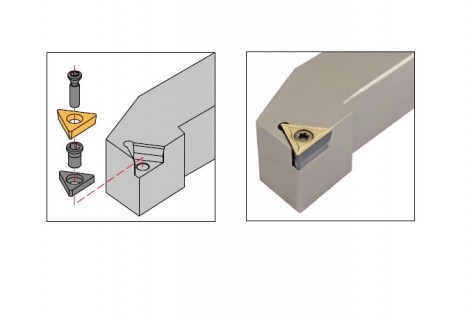 Vnější soustružnické nože S-upnutí