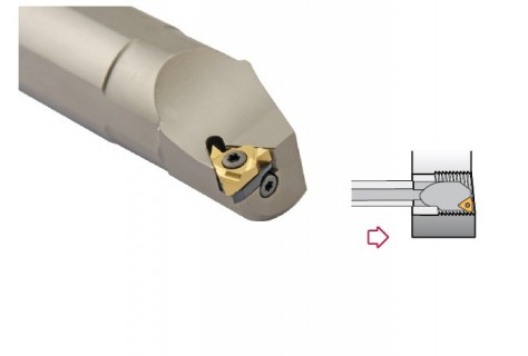Vnitřní levé závitovací nože s podložkou