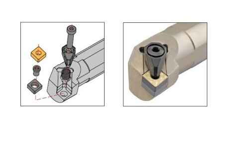 Vnitřní soustružnické nože D-upnutí