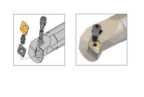Vnitřní soustružnické nože M-K upnutí (M-upnutí)