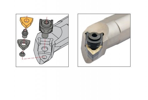 Vnitřní soustružnické nože M-upnutí (W-upnutí)