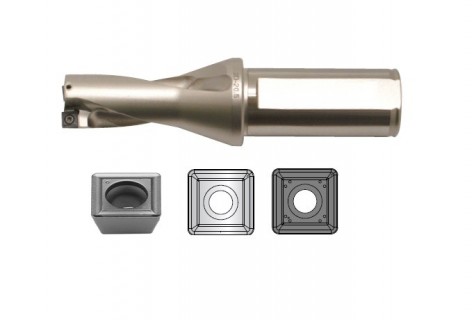 Vrtáky 2xD na 4 břité destičky