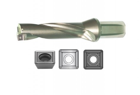 Vrtáky 3xD na 4 břité destičky